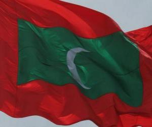 Puzzle Σημαία των Μαλδίβων